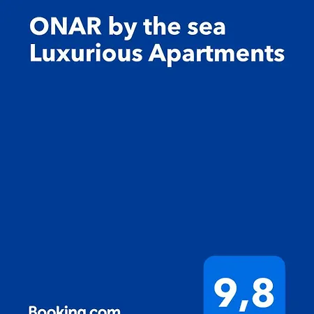Lejlighed Onar By The Sea Luxurious *